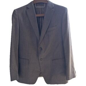 Banana Republic 44 R Blazer Mens Surgeon Cuff Sport Coat Blazer‎ 100% Wool